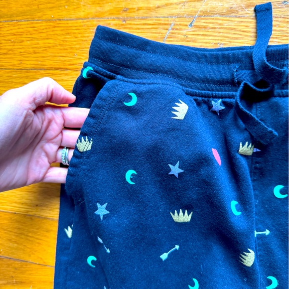 Crewcuts / Navy print joggers - Picture 3 of 5